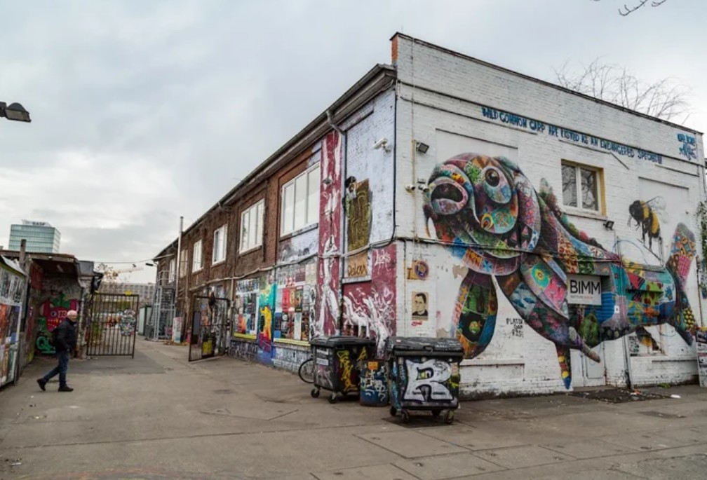 RAW-Gelände in Friedrichshain-Kreuzberg