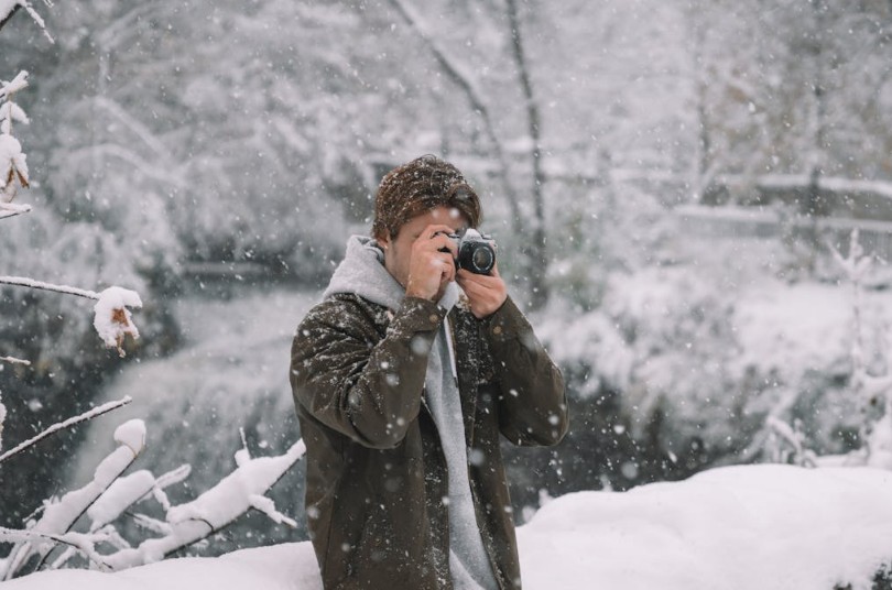 Teilnahme an einem Winterfotografie-Workshop Aktivitäten im Winter in Deutschland