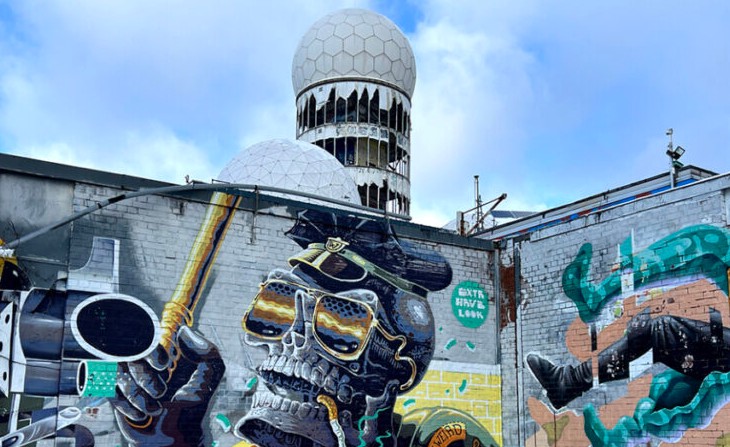 Teufelsberg Street-Art-Spots in Berlin